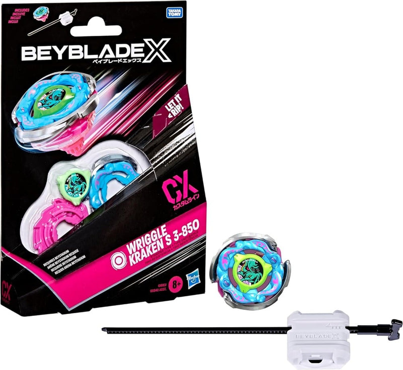 Beyblade X - Wriggle Kraken S 3-85O CX (Stamina Type)