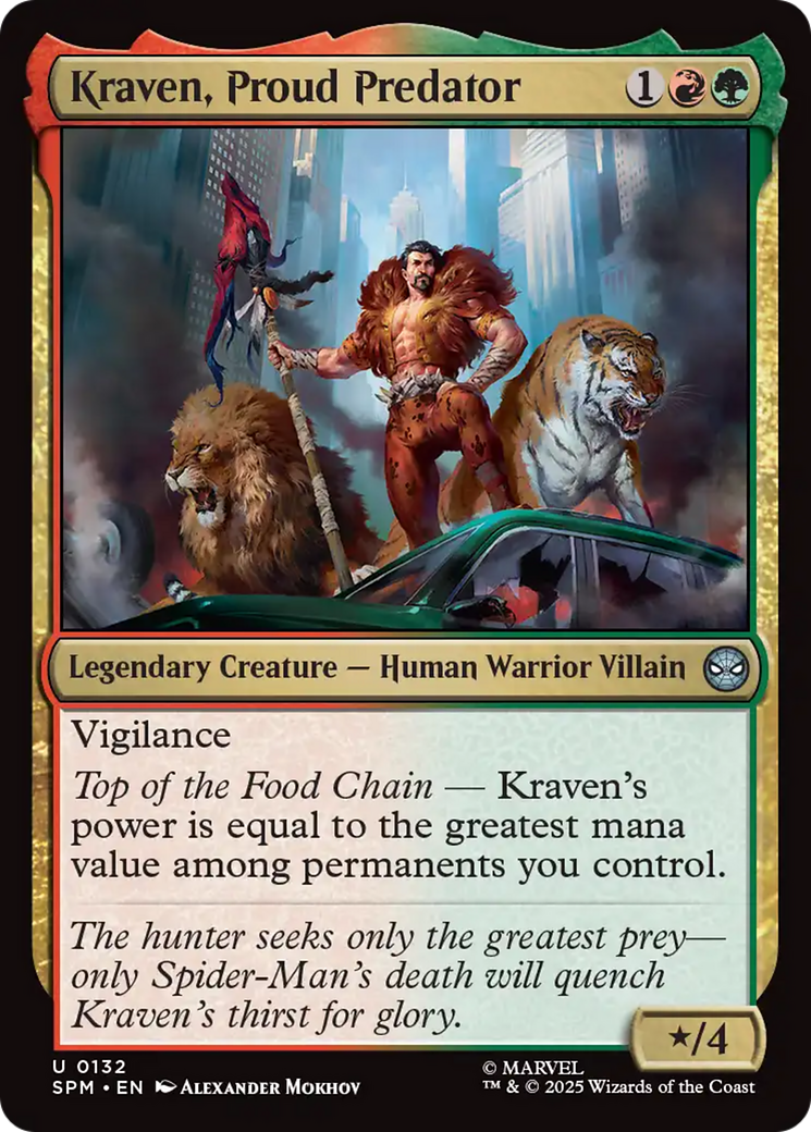 Kraven, Proud Predator [Marvel's Spider-Man]
