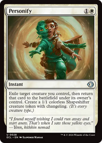 Personify [Lorwyn Eclipsed]