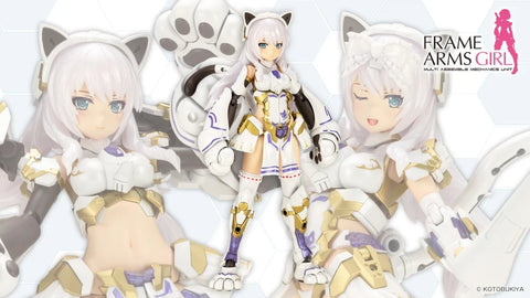 Kotobukiya - Frame Arms Girl - Durga I Cat Armor Ver. - Plastic Model Kit
