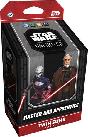 Star Wars Unlimited - Twin Suns - Master and Apprentice - Starter Deck