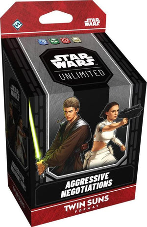 Star Wars Unlimited - Twin Suns - Aggressive Negotiations - Starter Deck