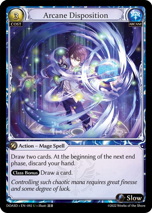 Arcane Disposition (092) [Dawn of Ashes: Starter Decks]