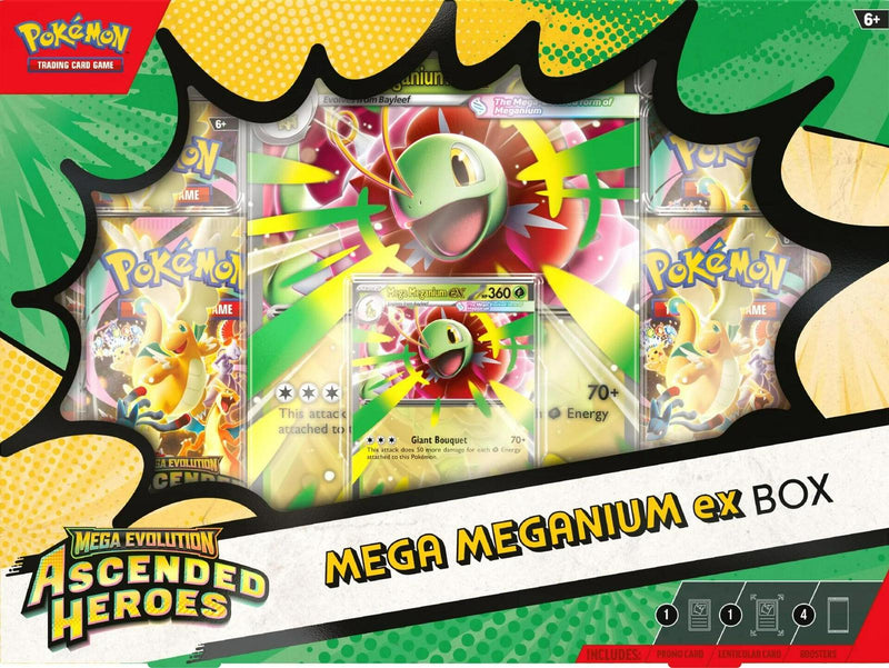 Pokémon - Mega Evolution: Ascended Heroes - Mega Meganium ex Box