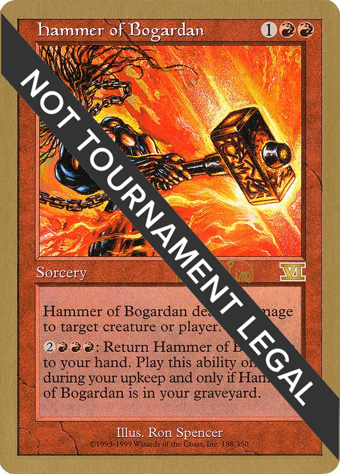 Hammer of Bogardan - 1999 Mark Le Pine (6ED)