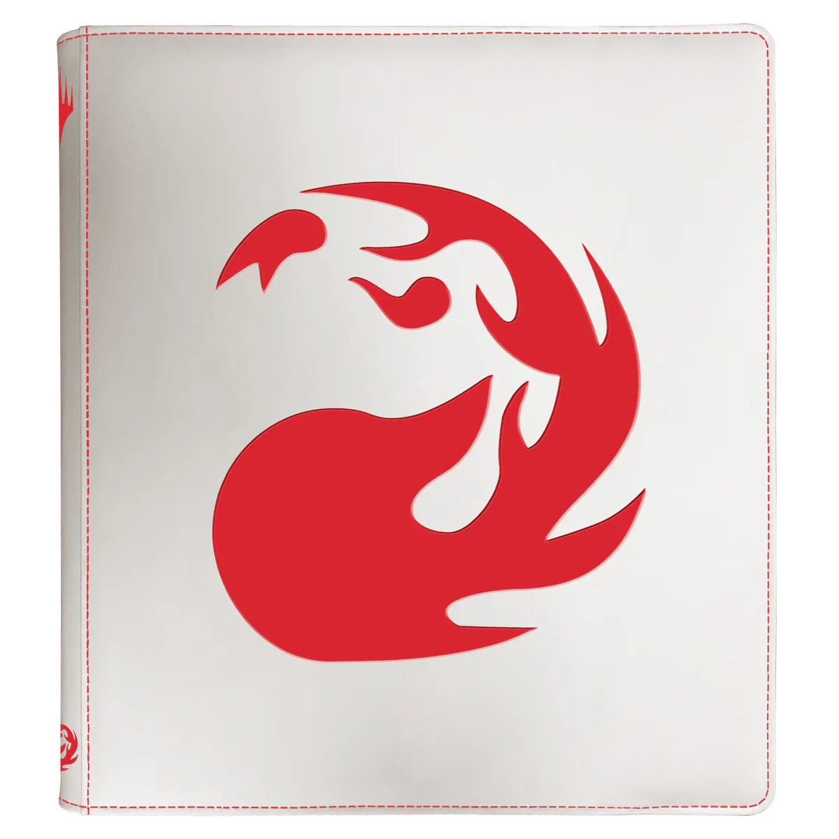Ultra Pro - Magic The Gathering - Red Mana 8 - 12 Pocket Zippered Binder