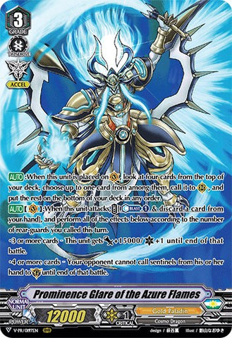 Prominence Glare of the Azure Flames (V-PR/0197EN) [V Promo Cards]