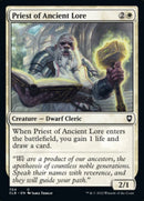 Priest of Ancient Lore [Commander Legends: Battle for Baldur's Gate]