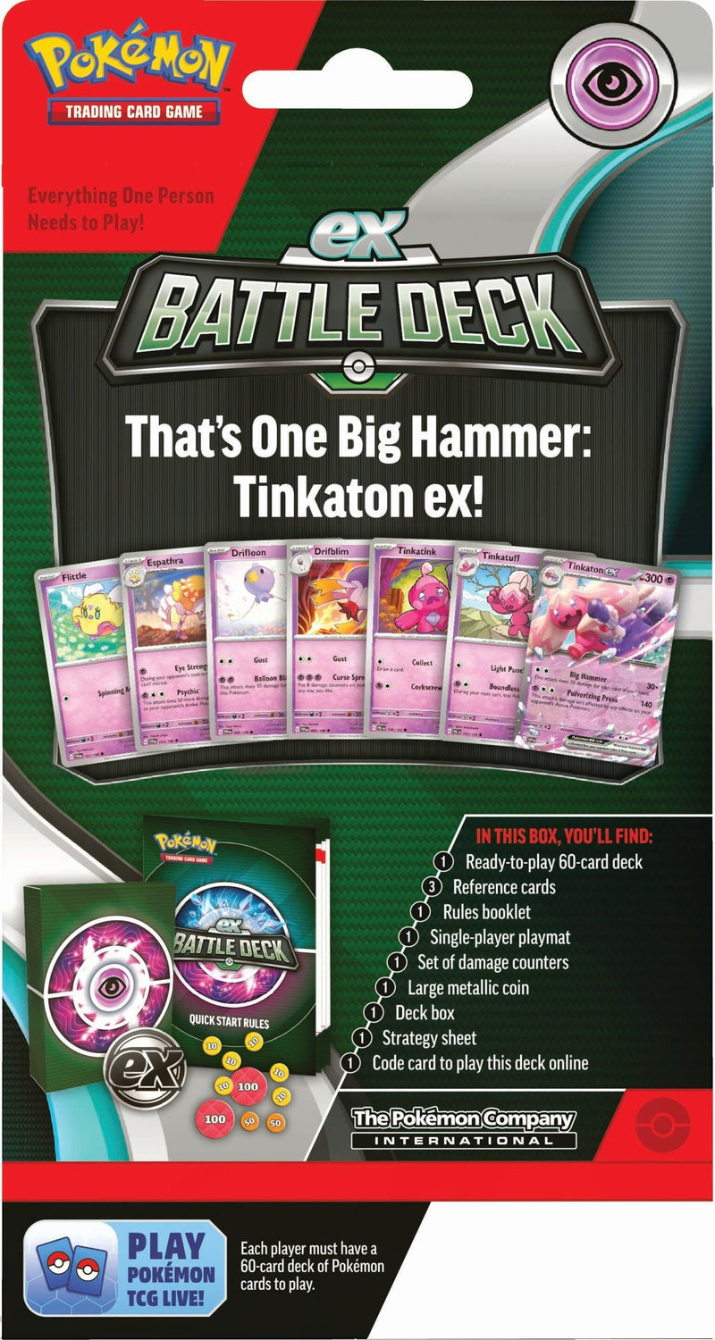 Pokémon - Ex Battle Decks (Tinkaton ex)