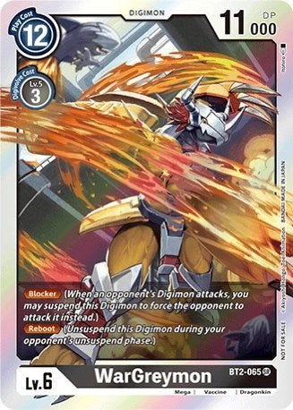 WarGreymon - BT2-065 (Classic Collection)