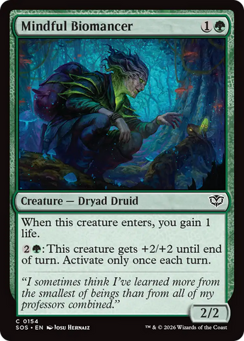 Mindful Biomancer [Secrets of Strixhaven]