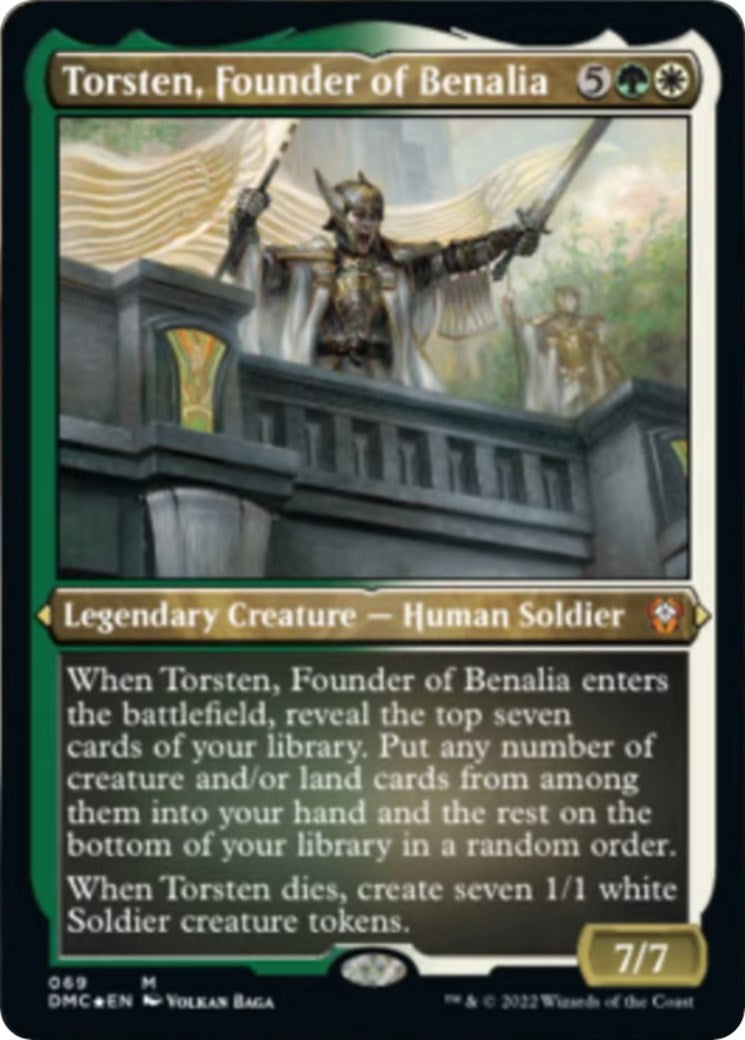 Torsten, Founder of Benalia (Foil Etched)