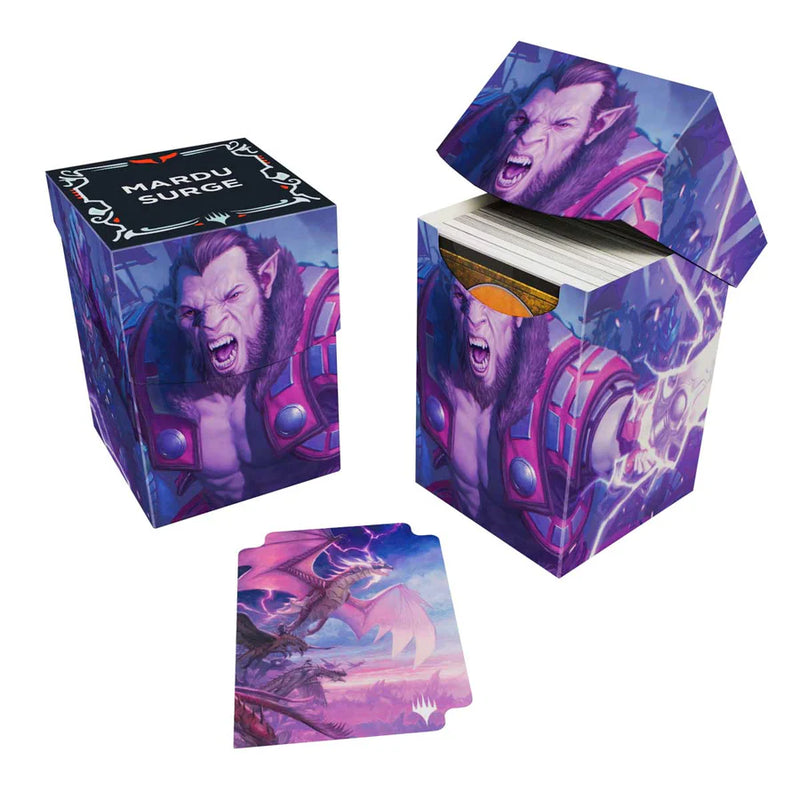 Ultra Pro - Magic The Gathering Tarkir: Dragonstorm - Deck Box 100+ (Choose Your Design)
