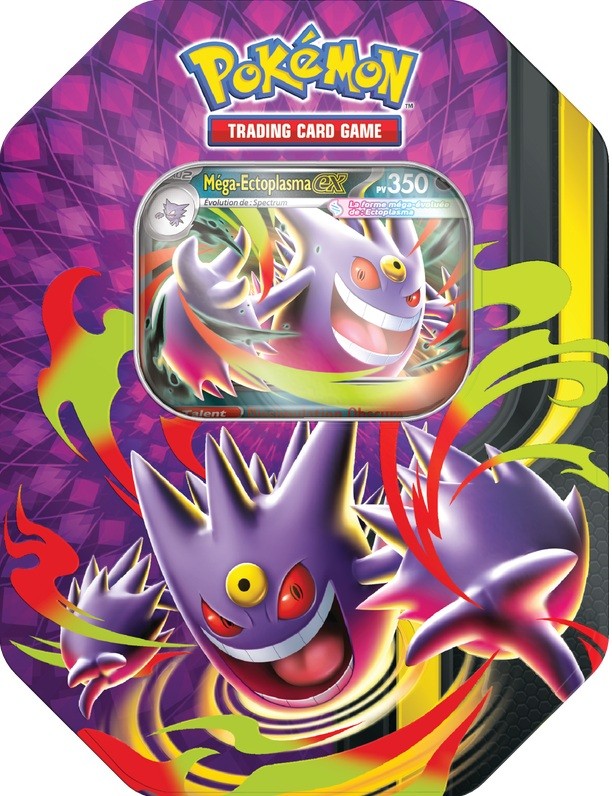 Pokémon - Méga Ectoplasma ex - Tin Méga Clair De Lune (French)