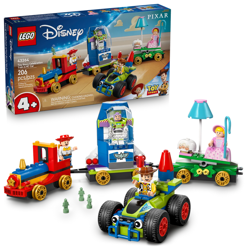LEGO® Disney Toy Story Celebration Train & RC Car Set 43264