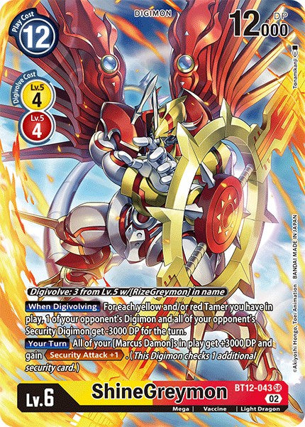 ShineGreymon (Alternate Art)