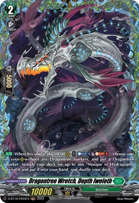 Dragontree Wretch, Depth Iweleth (D-BT10/FR34EN) [Dragon Masquerade]