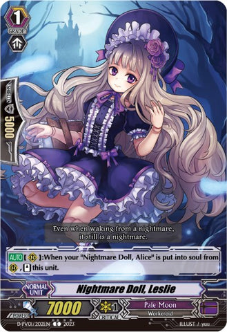 Nightmare Doll, Leslie (D-PV01/202EN) [D-PV01: History Collection]
