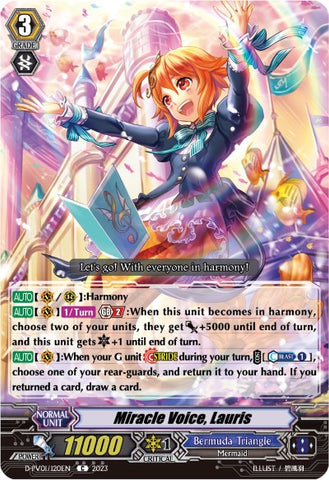 Miracle Voice, Lauris (D-PV01/120EN) [D-PV01: History Collection]