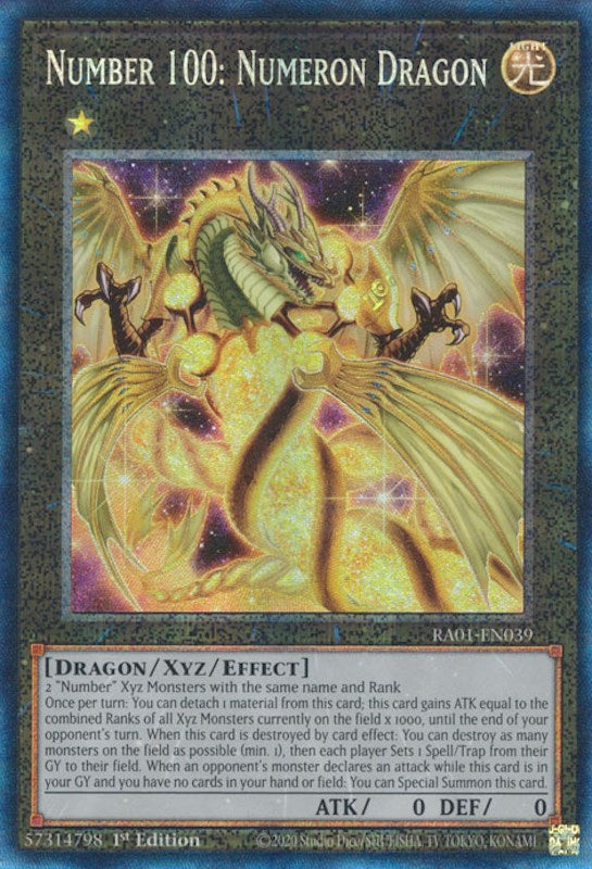 Number 100: Numeron Dragon (PCR)