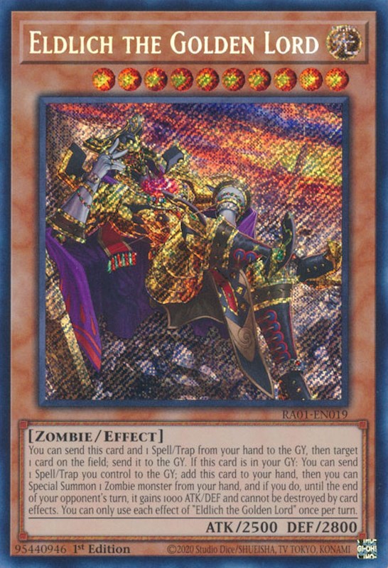 Eldlich the Golden Lord (Alternate Art) (Secret Rare)