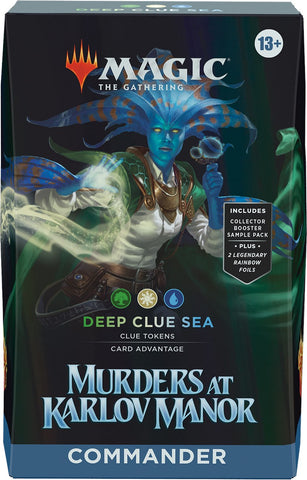 Magic The Gathering - Murders at Karlov Manor - Commander Deck (Deep Clue Sea)