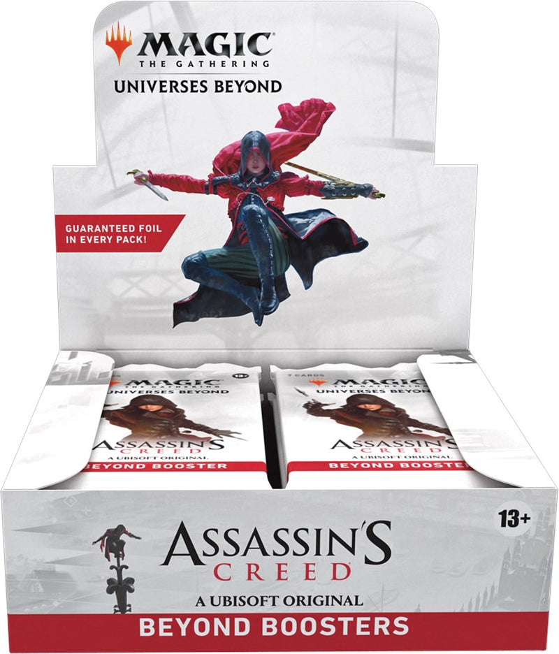 Magic The Gathering - Universes Beyond: Assassin's Creed - Beyond Booster Display