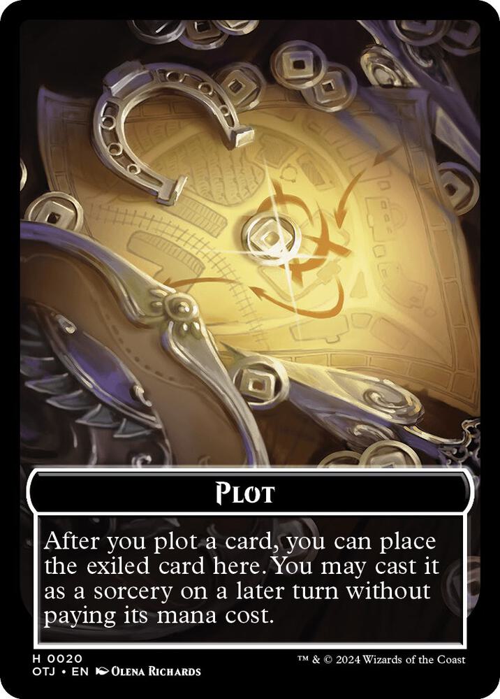 Vampire Rogue // Plot Double-Sided Token (Back)