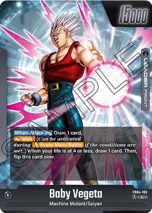 Baby Vegeta // Super Baby 2 (Back)