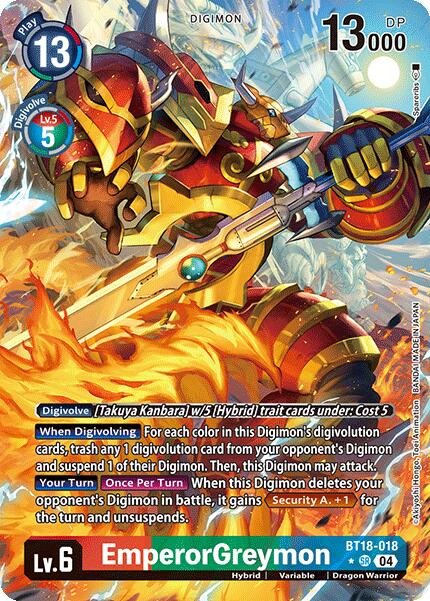 EmperorGreymon (Alternate Art)