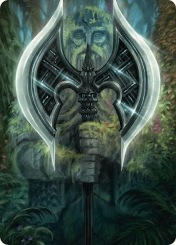 Leyline Axe Art Card (18/54) [Foundations Art Series]
