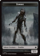 Zombie // Goblin Doubled-Sided Token [Foundations Tokens]