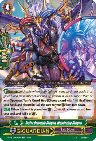 Jester Demonic Dragon, Wandering Dragon (V-SS10/009EN) [Premium Battle Deckset 2023]