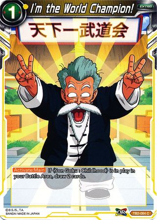 I'm the World Champion! (TB2-064) [World Martial Arts Tournament]