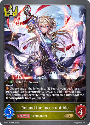 Roland the Incorruptible - P05EN (Foil) (BP08-P05EN) [Alterchaotica]