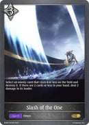 Slash of the One - P27EN (Foil) (BP08-P27EN) [Alterchaotica]