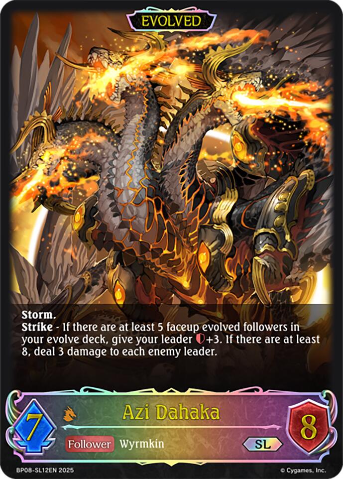 Azi Dahaka (Evolved) (BP08-SL12EN) [Alterchaotica]