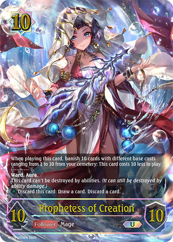 Prophetess of Creation (BP08-U03EN) [Alterchaotica]