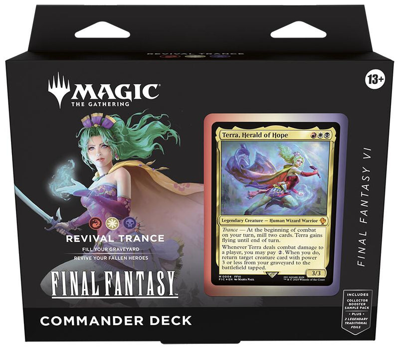 Magic The Gathering - FINAL FANTASY - Commander Deck (Revival Trance FINAL FANTASY VI)
