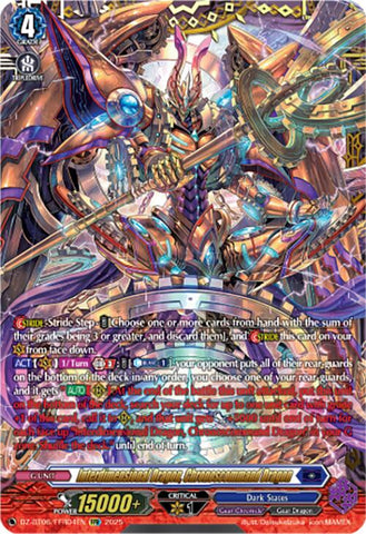 Interdimensional Dragon, Chronoscommand Dragon (DZ-BT06/FFR04EN) [DZ-BT06: Generation Dragenesis]
