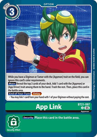 App Link [BT21-097] [World Convergence]