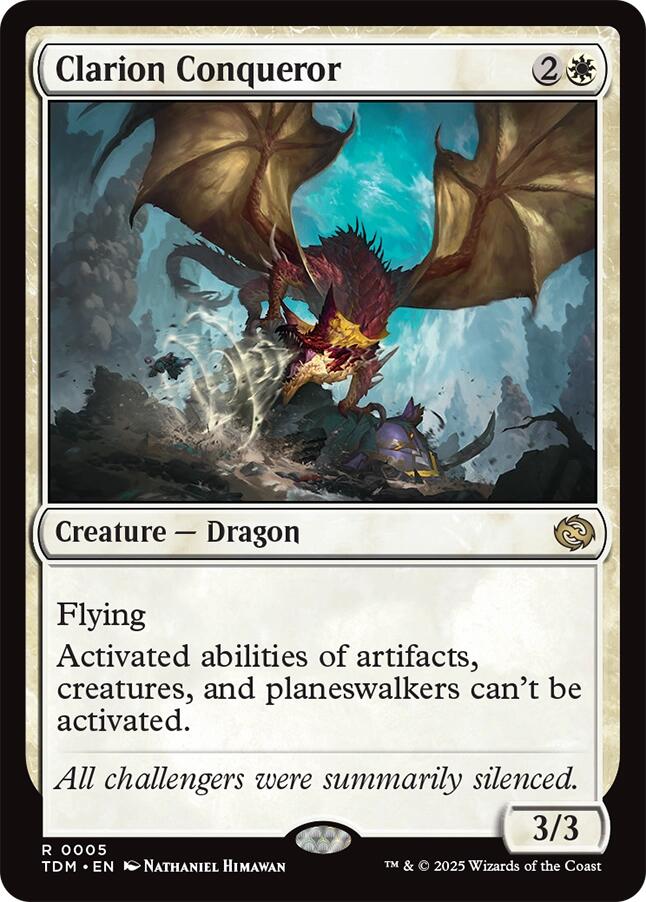 Clarion Conqueror [Tarkir: Dragonstorm]