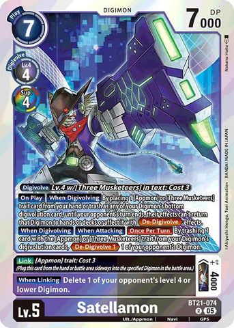 Satellamon [BT21-074] [World Convergence]