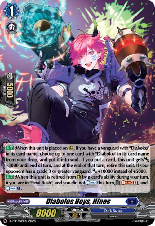 Diabolos Boys, Hines (Foil) (D-PR/752EN) [D Promo Cards]