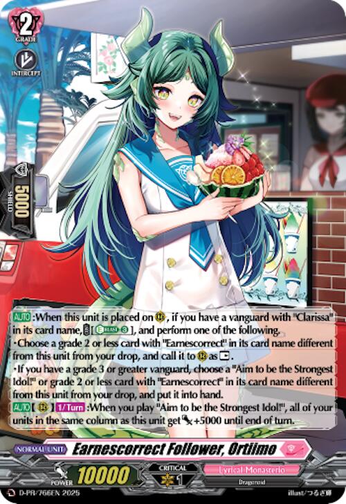 Earnescorrect Follower, Ortilmo (Foil) (D-PR/766EN) [D Promo Cards]