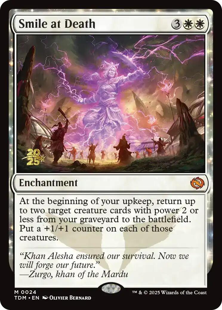 Smile at Death [Tarkir: Dragonstorm Prerelease Cards]