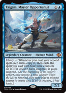 Taigam, Master Opportunist [Tarkir: Dragonstorm Prerelease Cards]