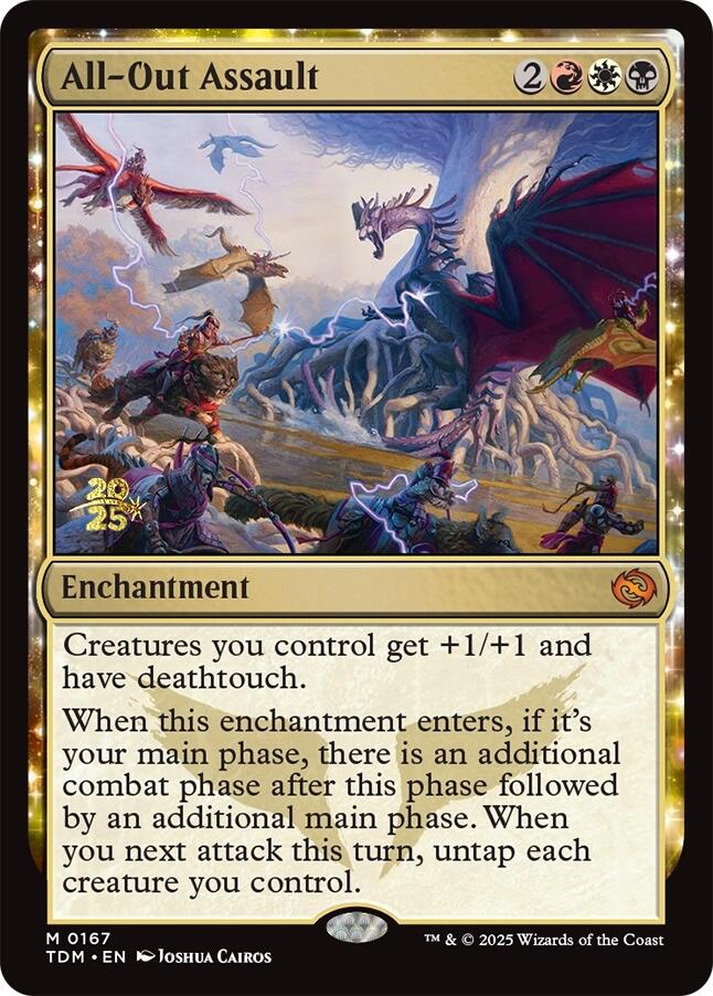 All-Out Assault [Tarkir: Dragonstorm Prerelease Cards]