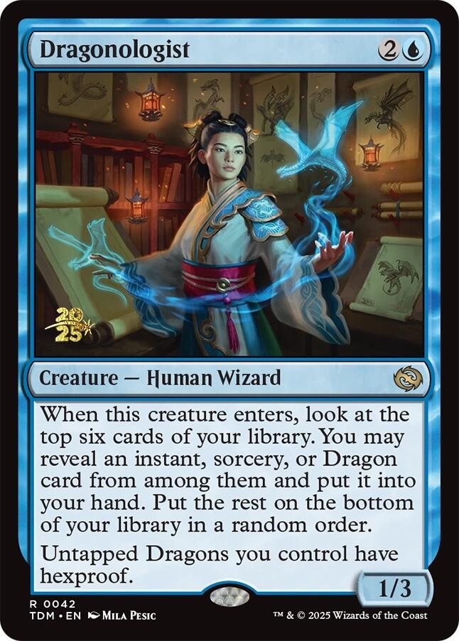 Dragonologist [Tarkir: Dragonstorm Prerelease Cards]