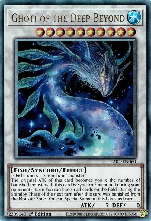 Ghoti of the Deep Beyond [RA04-EN060] Ultimate Rare